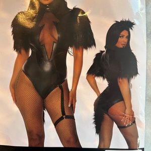 Forplay “Nine Lives” sexy Cat Costume size S/M